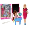 Teacher Doll With Student School Accessories