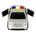 Police Car 1:14 Friction Drive Sounds Light Silver