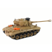 RC Tank 1:18 Cannon Smoke Shield Sounds Light Brown