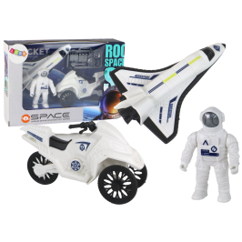 Space Space Mission Rocket Cosmonaut Set 4 Pieces