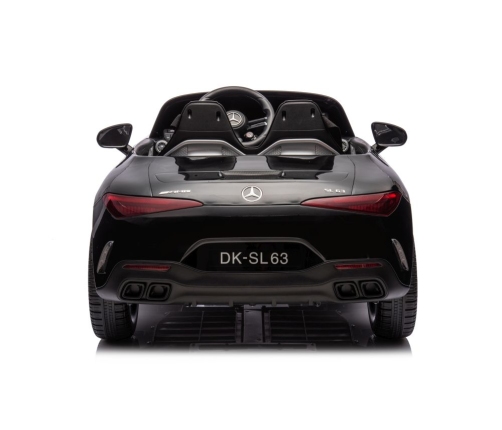 Elektriskā sporta automašīna bērniem Mercedes AMG SL63 Black