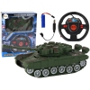 R/C Tank Remote Controlled Lights Sound Green 1:18 27MHz