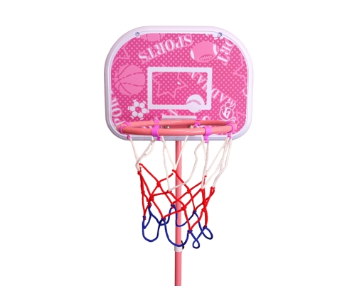 Children's Basketball Basket Ball Garden Pink 170 cm