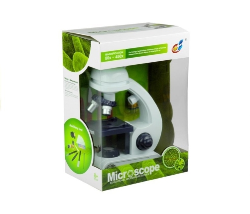 Microscope for Children 80x 200x 450x with Accesories