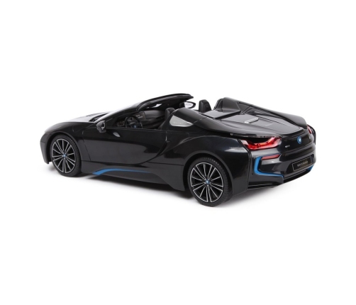 Radiovadāmā mašīna ar pulti BMW i8 Roadster Black