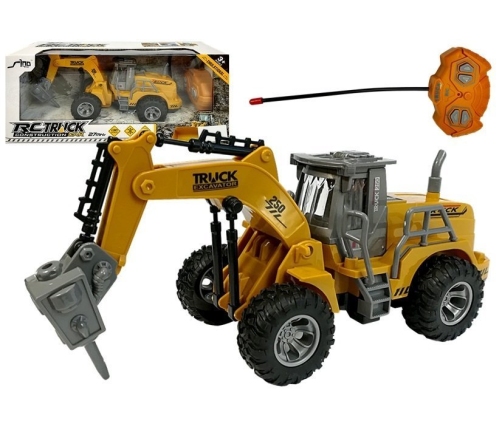 Remote Controlled Excavator R / C Hammer 27Mhz