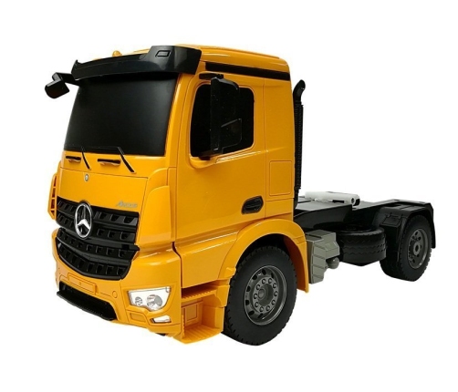 Mercedes-Benz Arocs Flat Bed Trailer Remote R/C Yellow