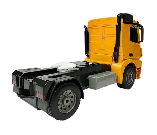 Mercedes-Benz Arocs Flat Bed Trailer Remote R/C Yellow