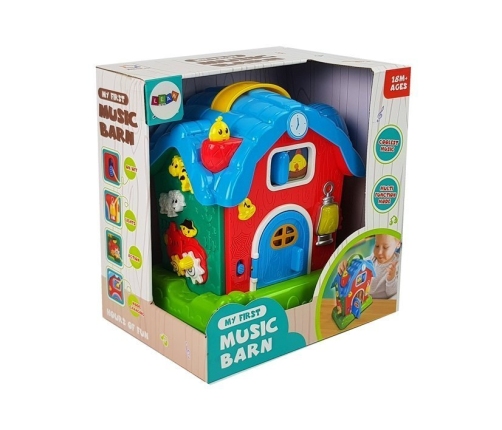 Music Barn Animals Farm Sounds Music Red