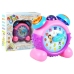 Educational alarm clock for toddlers Learning the hours Pink