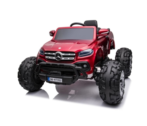 Vienvietīgs elektromobilis DK-MT950 4x4 Red Lacquered