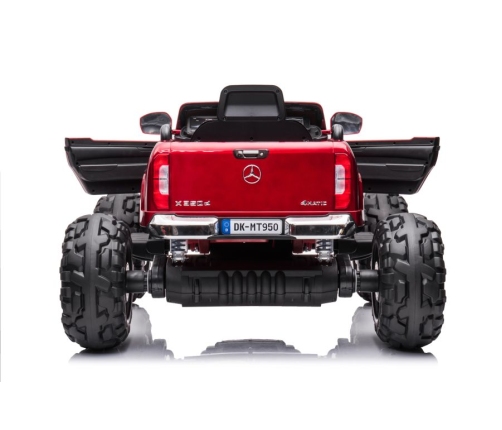 Vienvietīgs elektromobilis DK-MT950 4x4 Red Lacquered