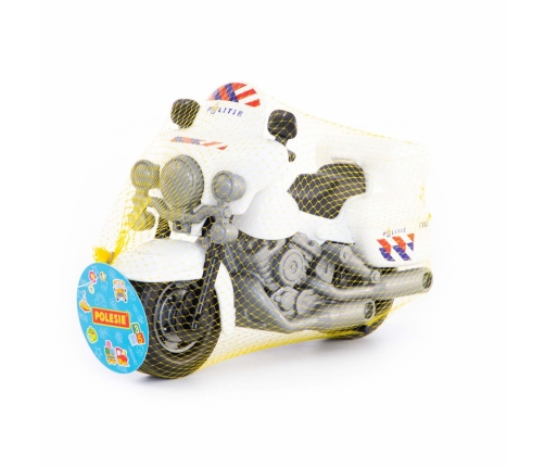 Police Motorcycle for Toddlers Polesie White 71682