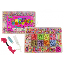 Jewellery Bracelet Beads Set Plastic Box