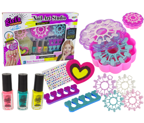 Nail Styling Set for Little Ladies Nail Art Studio