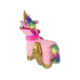 Mascot Interactive Horse Pink Golden Wings Music