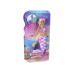 Mermaid Doll Purple Long Blonde Hair Mermaid Tail Sequins