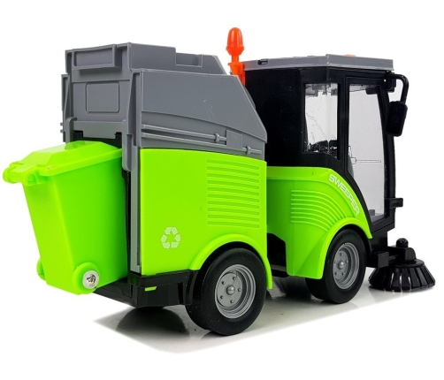 Rubbish Sweeper with Sound and Moving Parts Friction Drive 1:16