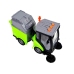 Rubbish Sweeper with Sound and Moving Parts Friction Drive 1:16