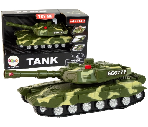 Military Tank Friction Drive Sound Light