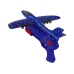 Plane Soap Bubbles Launcher Gun Blue