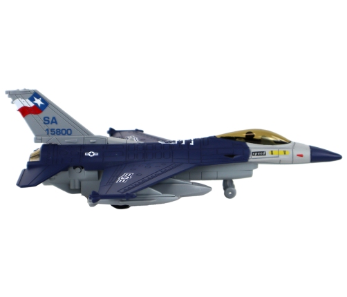 Model of a Friction Driven Airplane, navy blue or gray