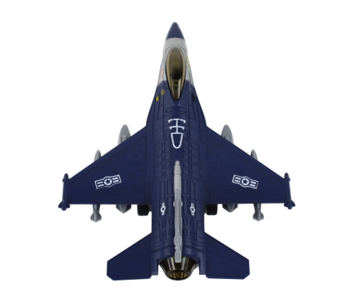 Model of a Friction Driven Airplane, navy blue or gray