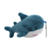 Blue Shark Plush Mascot Keychain 12 cm