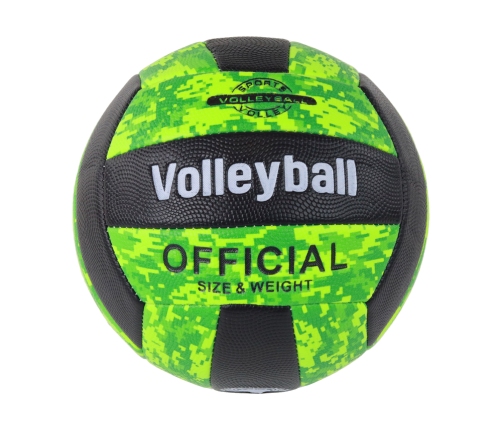 Green Volleyball Ball, Size 5, Colorful