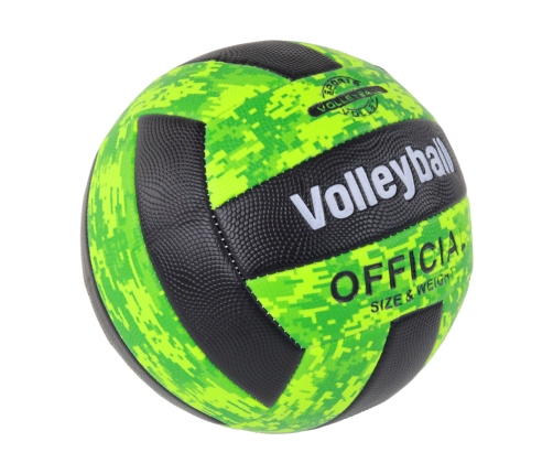 Green Volleyball Ball, Size 5, Colorful