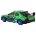 Remote Controlled Sports Car R/C 1:24 Green Interchangeable Wheels