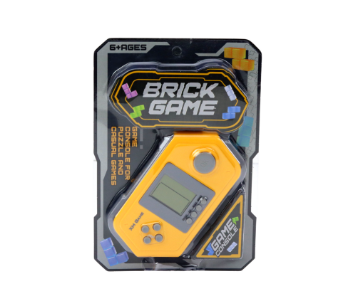 Tetris Brick Game Electronic Console Game Gray - Yellow