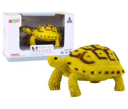 Collectible Figurine Turtle Reptile Yellow Brown D