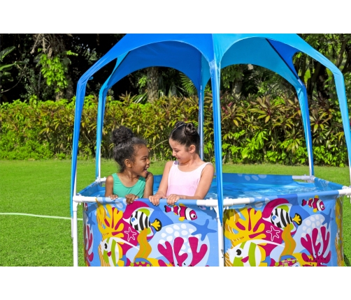 Garden Pool Frame With Cover 183 cm x 51 cm Bestway 5618T