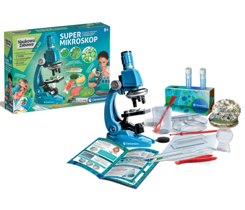 Science Fun Set Super Microscope Clementoni 50755