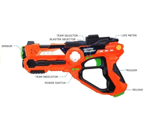 Laser Tag Paintball Set 2 PCS.