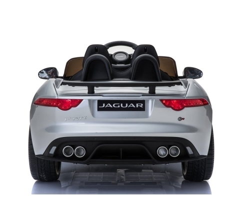 Электрический спортивный автомобиль для детей Jaguar F-Type Silver Painting