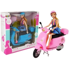 Pink Scooter Doll Helmet Accessories