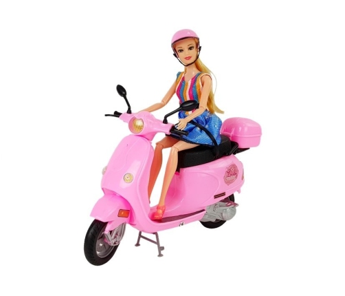 Pink Scooter Doll Helmet Accessories