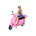 Pink Scooter Doll Helmet Accessories