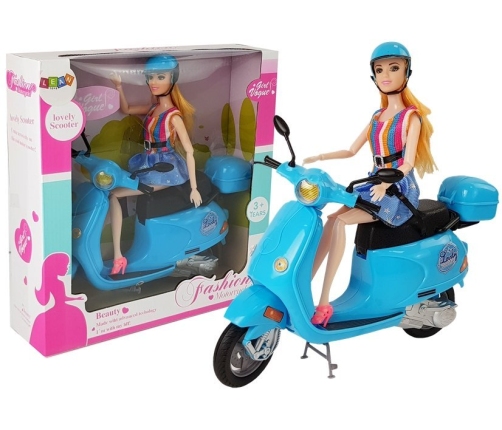 Pink Scooter Doll Helmet Accessories