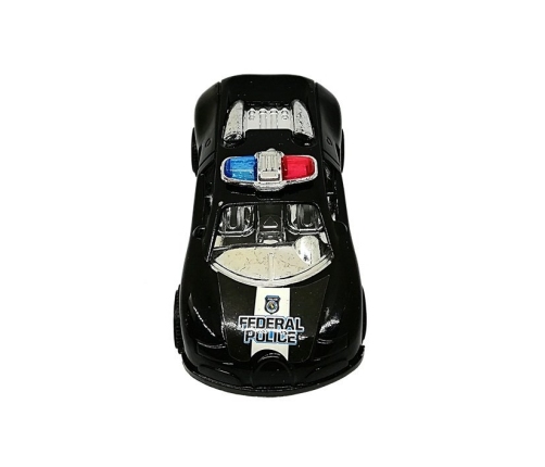 Set of cars, cars, police, guards, motorized 6 pcs