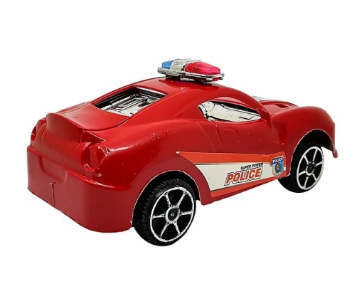 Set of cars, cars, police, guards, motorized 6 pcs