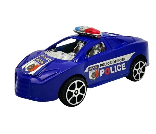 Set of cars, cars, police, guards, motorized 6 pcs