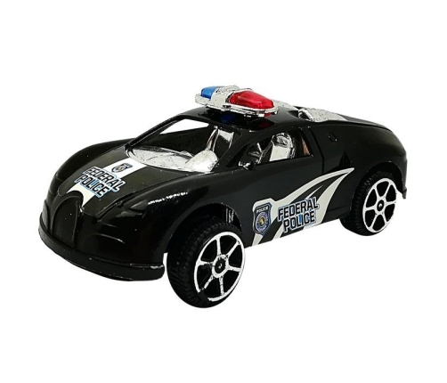 Set of cars, cars, police, guards, motorized 6 pcs