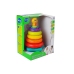 Pyramid with Rings Interactive Lights Game Wheels Colorful Duck