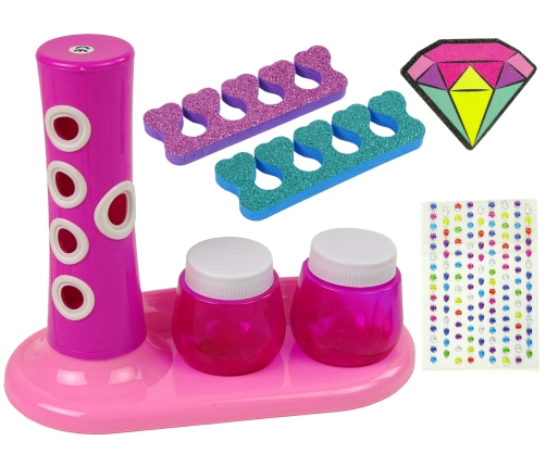 Nail Painting Set Nail Glitter Dispenser Nail Lacquer Stickers