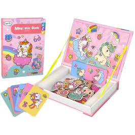 Magnetic Puzzle Book Unicorns Puzzles Cards