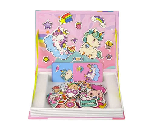 Magnetic Puzzle Book Unicorns Puzzles Cards