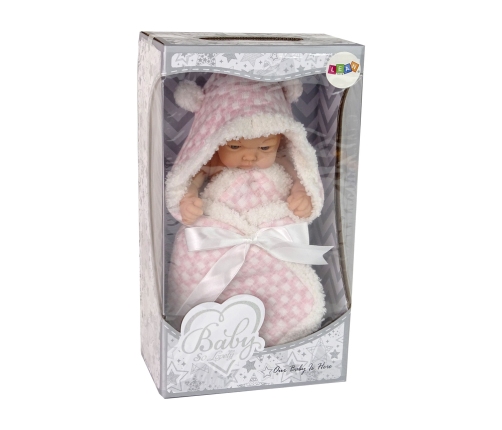 Sweet Baby Bean Puppet Pink Bow